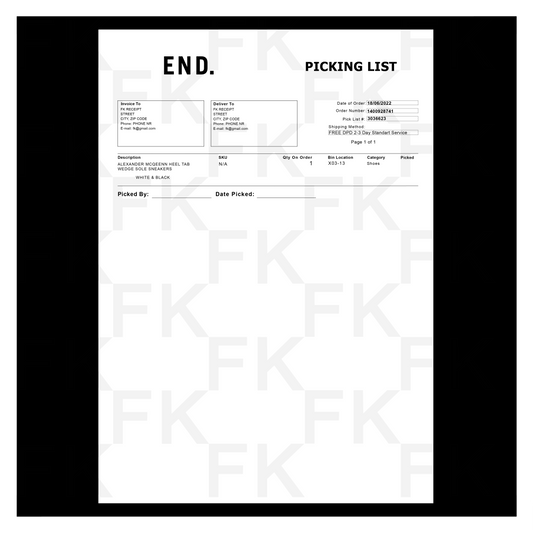 EDN. PAPER RECEIPT